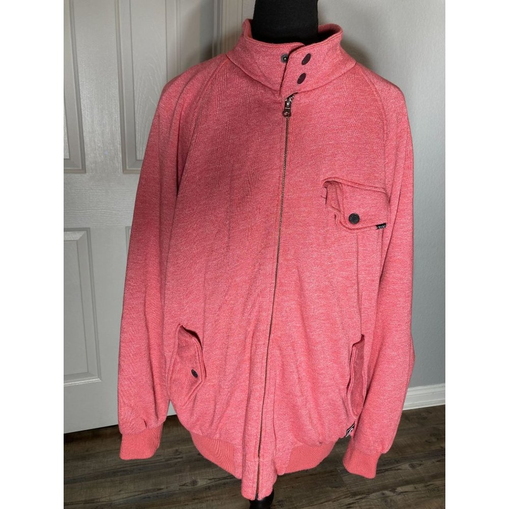 Crooks & Castles- Light Red Jacket- Med- Good Condition-no flaws visible-Mens